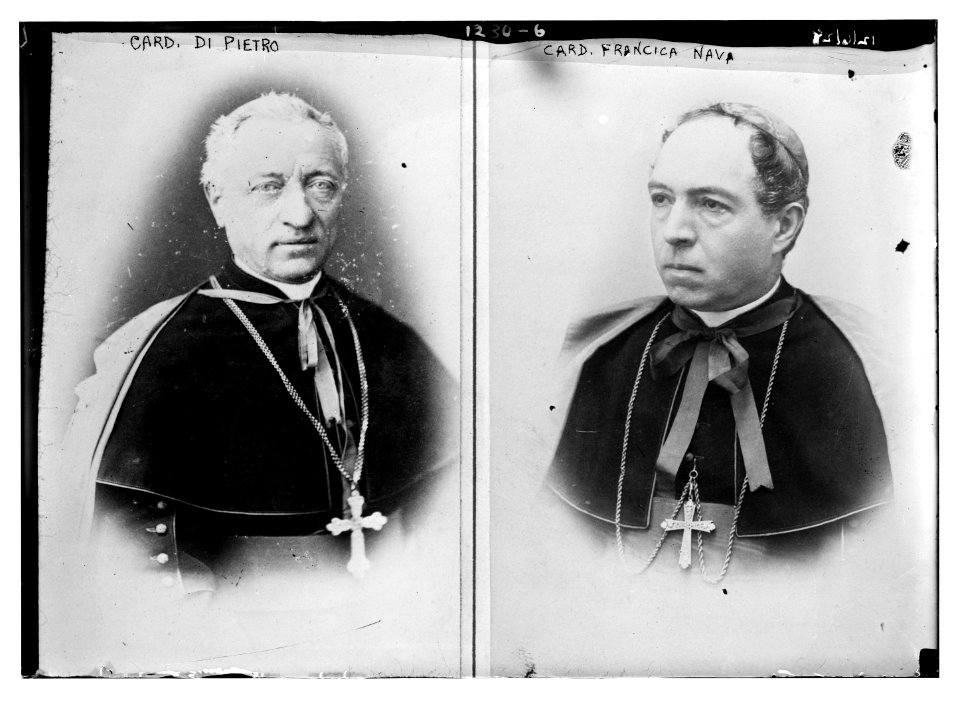 Cardinal Di Pietro and Cardinal Francica Nava LCCN2014686349