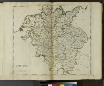 Carey's general atlas. Germany