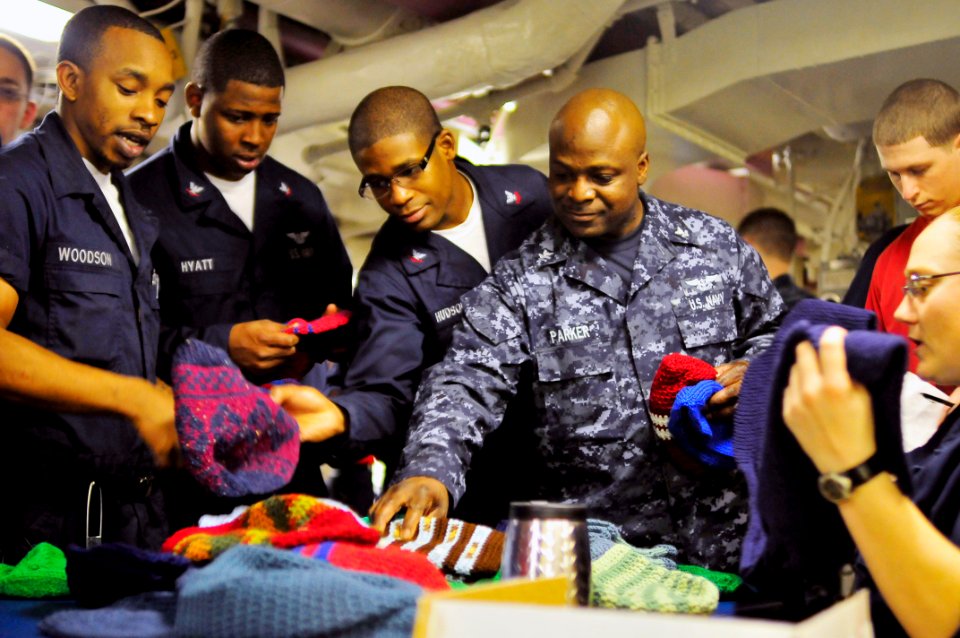 Care Packages From the 'Ship's Project' for Eisenhower Sailors DVIDS161344