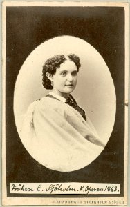 Carin Sjöholm, porträtt - SMV - H7 158