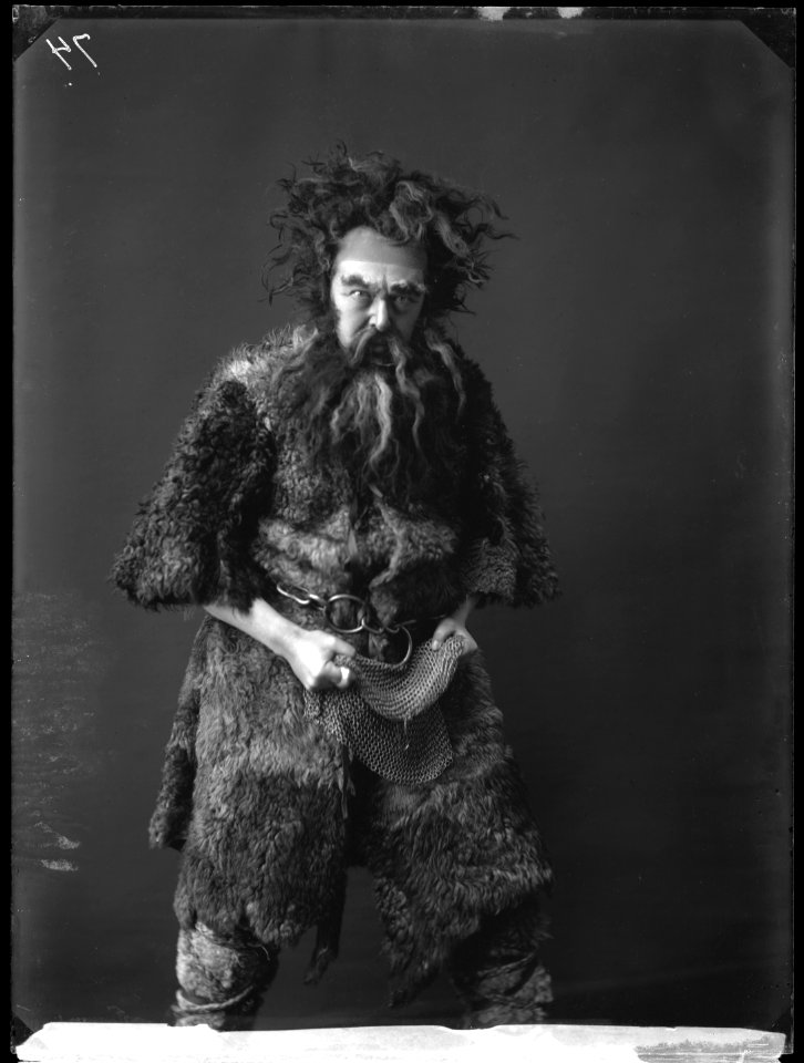 Carl August Söderman in Rhenguldet at Kungliga Operan 1903 - SMV - NS154