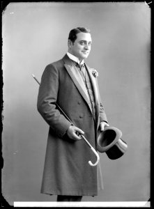 Carl Barcklind in Frånskilda frun at Oscarsteatern 1909 - SMV - NB013