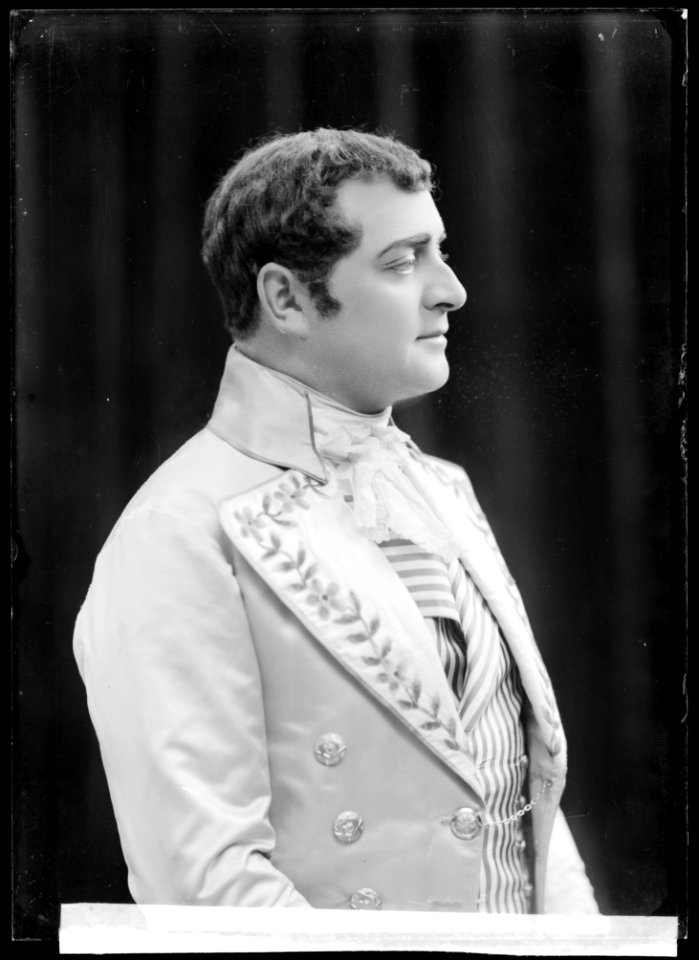 Carl Barcklind in Vackra ladyn at Oscarsteatern 1911 - SMV - NB039