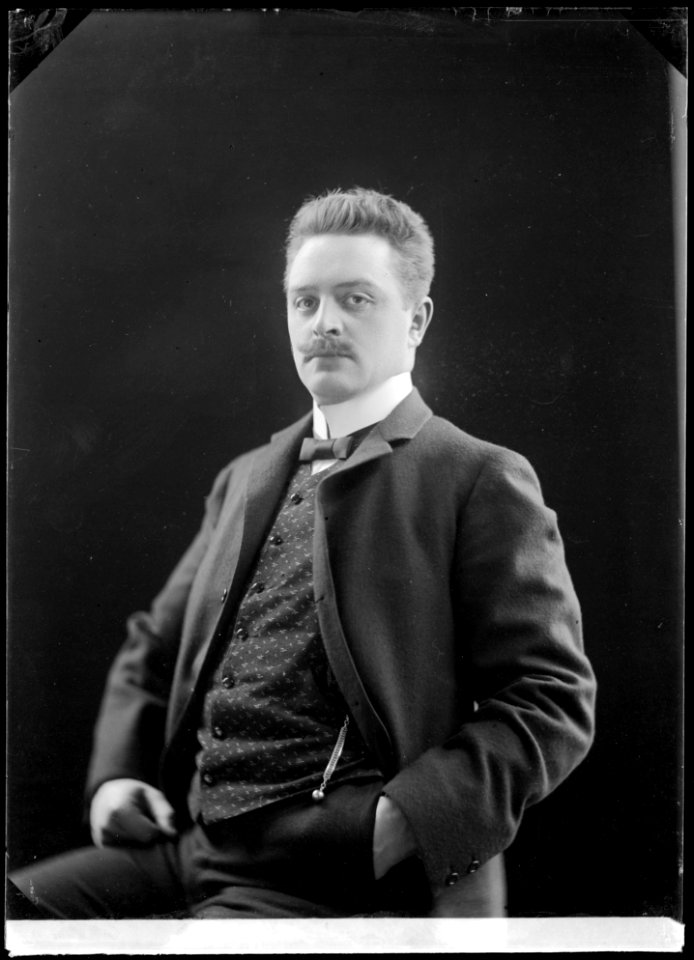 Carl Barcklind, actor - SMV - NB132