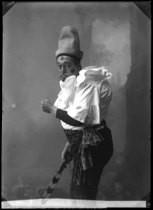 Carl August Söderman in Pajazzo at Kungliga Operan 1904 - SMV - GS132