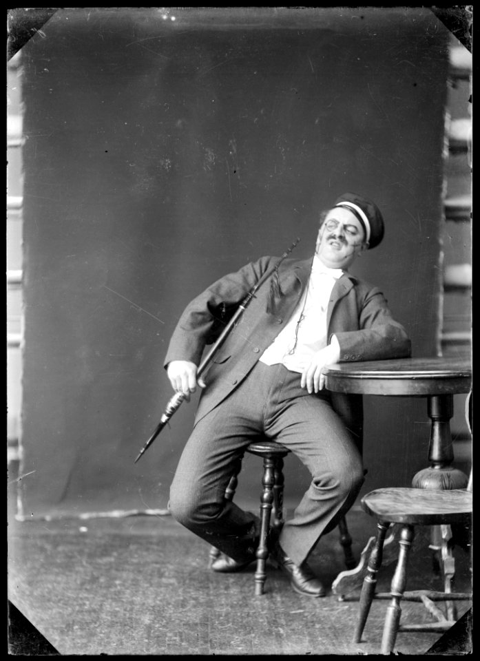 Carl Barcklind in Gamla Heidelberg at Svenska teatern 1903 - SMV - NB017