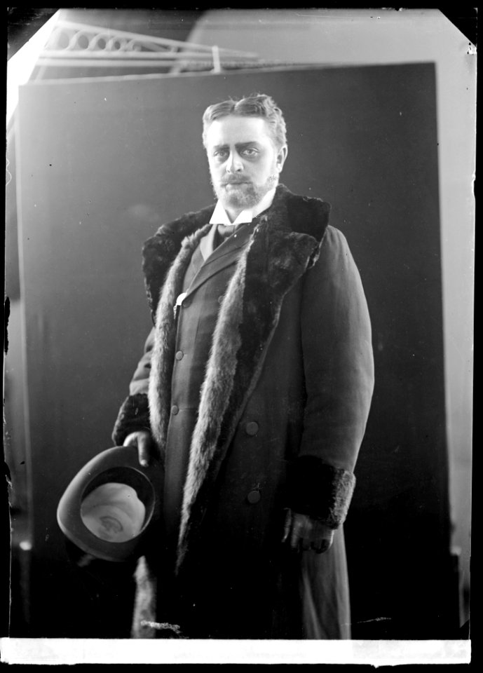 Carl Barcklind in Kärlek at Vasateatern 1903 - SMV - NB030