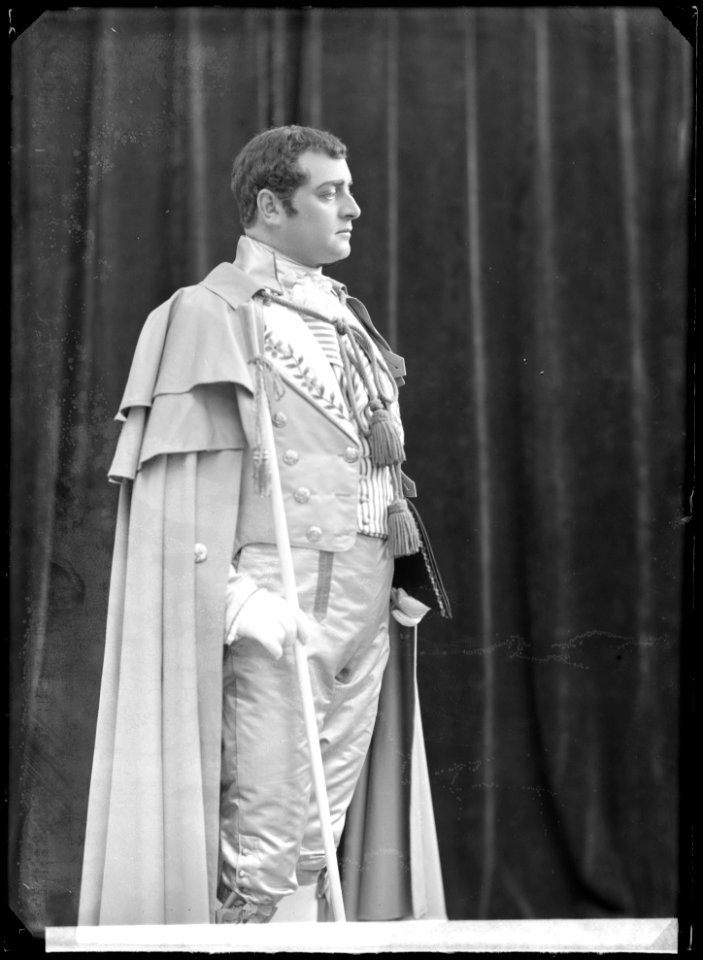 Carl Barcklind in Vackra ladyn at Oscarsteatern 1911 - SMV - NB040