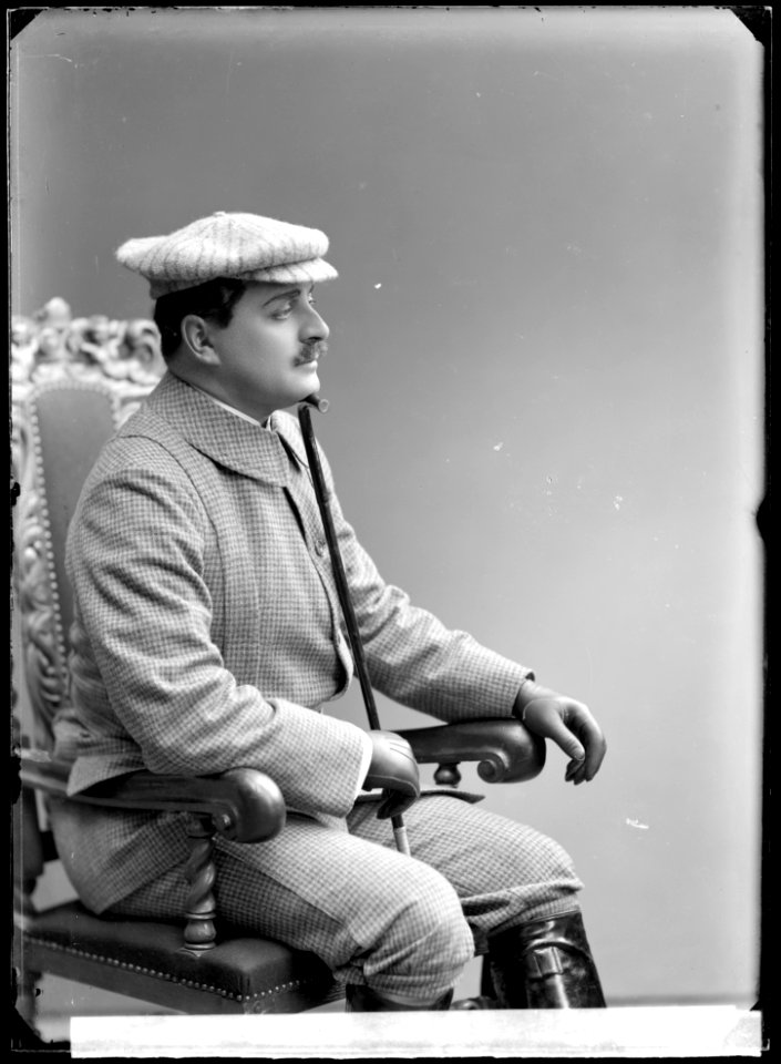 Carl Barcklind, rollporträtt - SMV - GB005