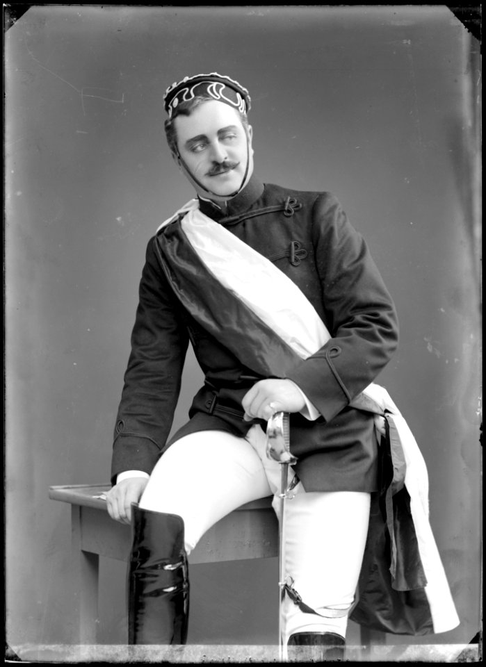 Carl Barcklind, rollporträtt - SMV - GB020