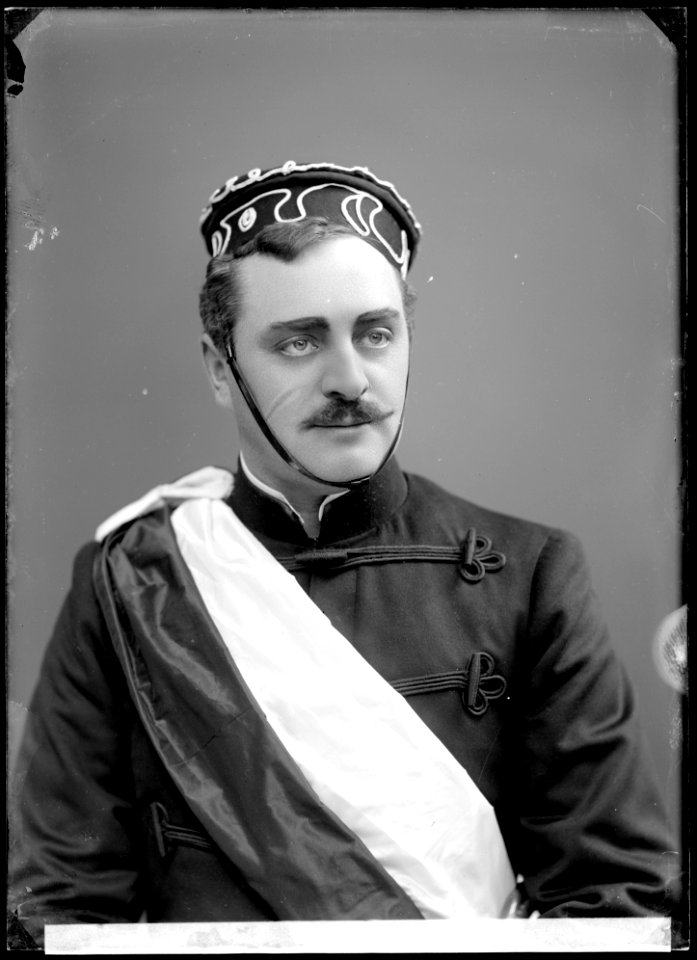 Carl Barcklind, rollporträtt - SMV - GB018