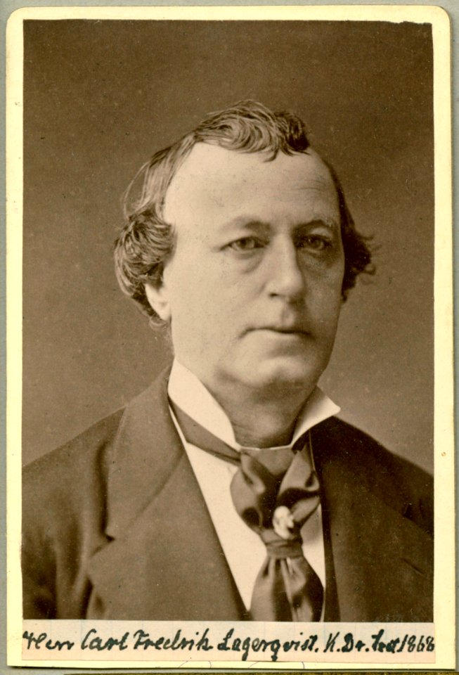 Carl Fredrik Lagerqvist, porträtt - SMV - H5 039