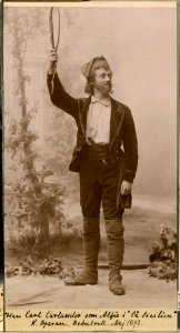 Carl Carlander, rollporträtt - SMV - H2 062