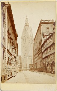 Carl G. Frietsch Marktkirche Hannover von der Köbelinger Straße Bildseite