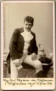 Carl Hagman, rollporträtt - SMV - H3 136