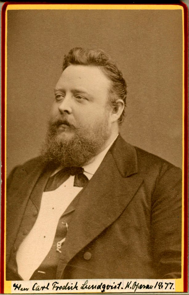 Carl Fredrik Lundqvist, porträtt - SMV - H6 025