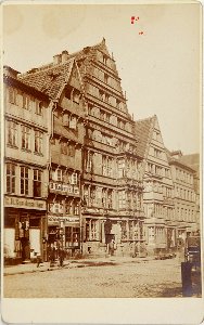 Carl G. Frietsch Leibnizhaus in der Schmiedestraße Hannover Bildseite