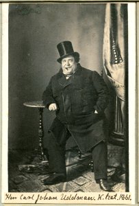 Carl Johan Uddman, porträtt - SMV - H8 166