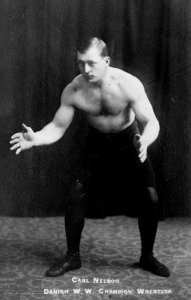 Carl Nelson - Danish W.W. champion wrestler of Brooklyn LCCN2014692233 (cropped)