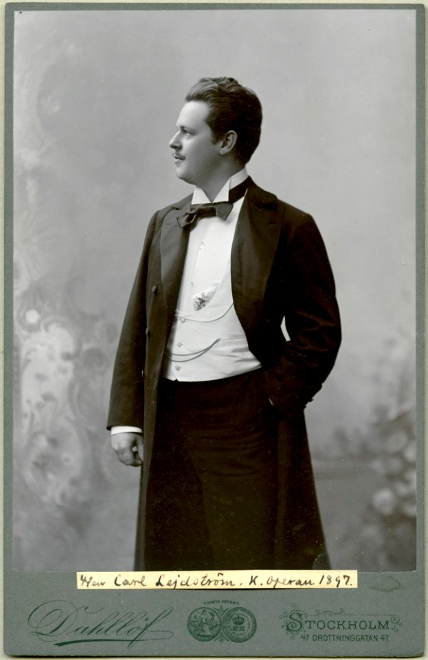 Carl Lejdström, porträtt - SMV - H5 063
