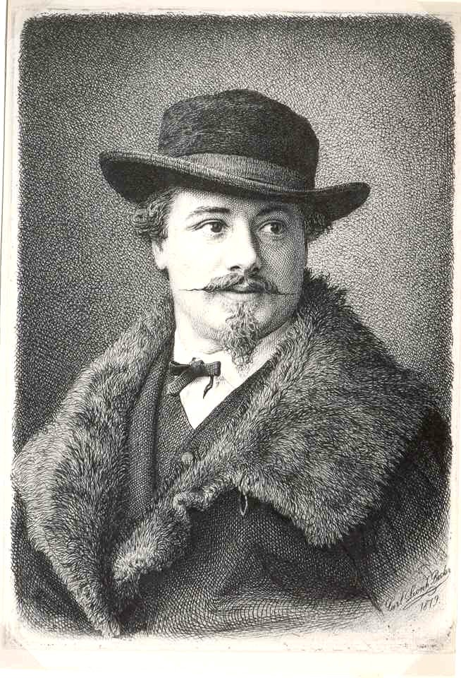 Carl Leonhard Becker Selbstporträt
