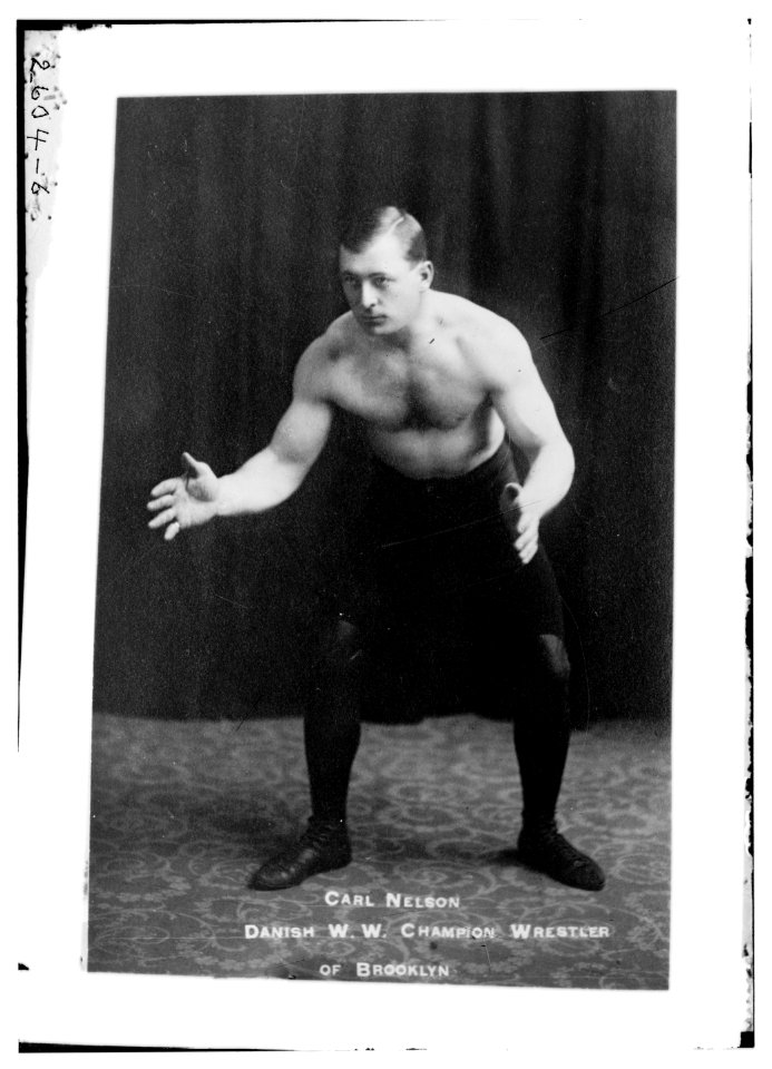 Carl Nelson - Danish W.W. champion wrestler of Brooklyn LCCN2014692233