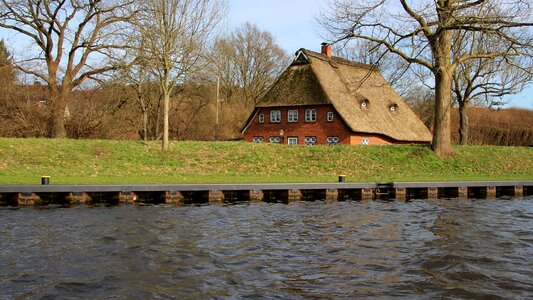 Nature lake idyll