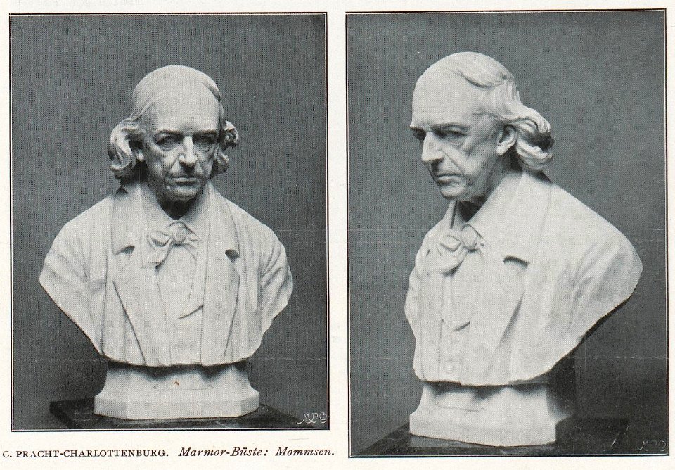 Carl Pracht - Büste Theodor Mommsen