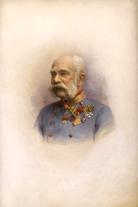 Carl Pitzner Kaiser Franz Joseph von Österreich in Uniform