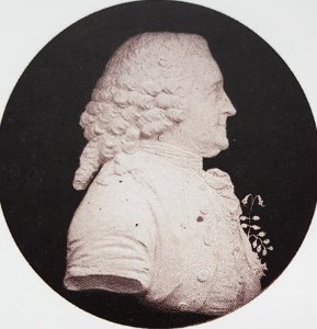 Carl von Linné x Carl Fredrik Inlander gips photo