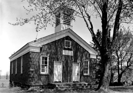 CobblestoneSchoolhouse HABS 1 cropped photo