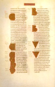 Codex aureus Epternacensis folio 24 2 photo