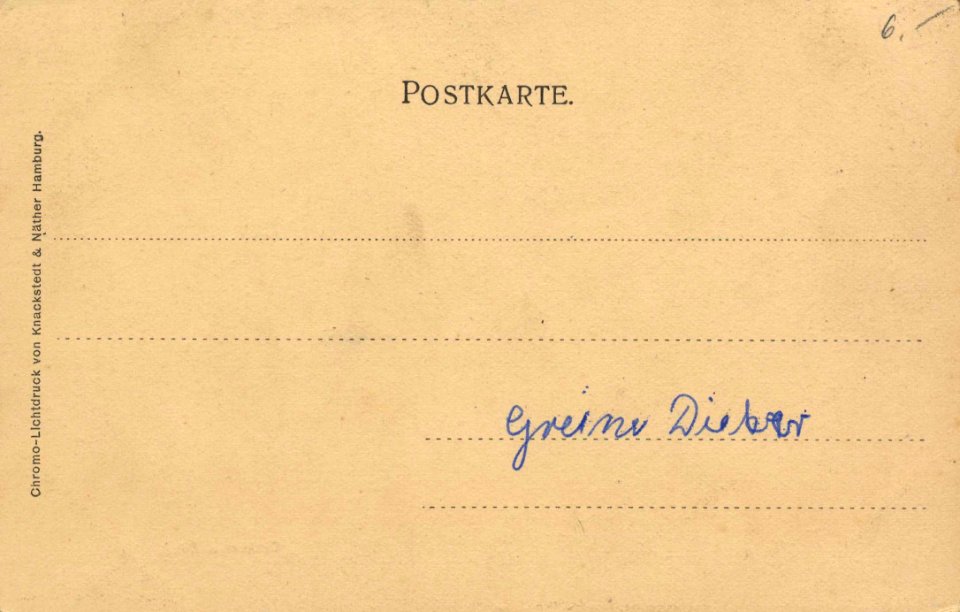 Cochem, Rheinland-Pfalz - Stadtansicht (back) (Zeno Ansichtskarten)