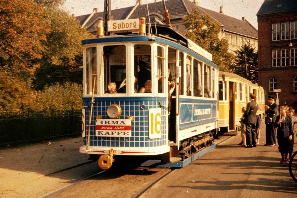 Coffee tram in Copenhagen