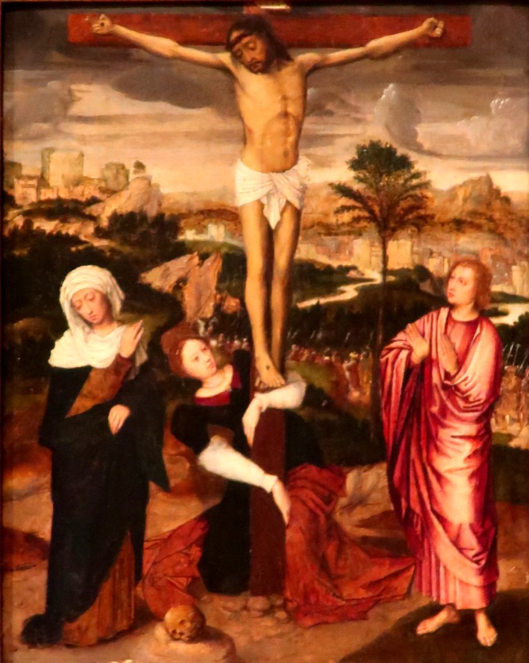 The Crucifixion by Marcellus Coffermans, Phoenix Art Museum
