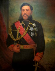 King Kalakaua painted by William Cogswell, Bishop Museum