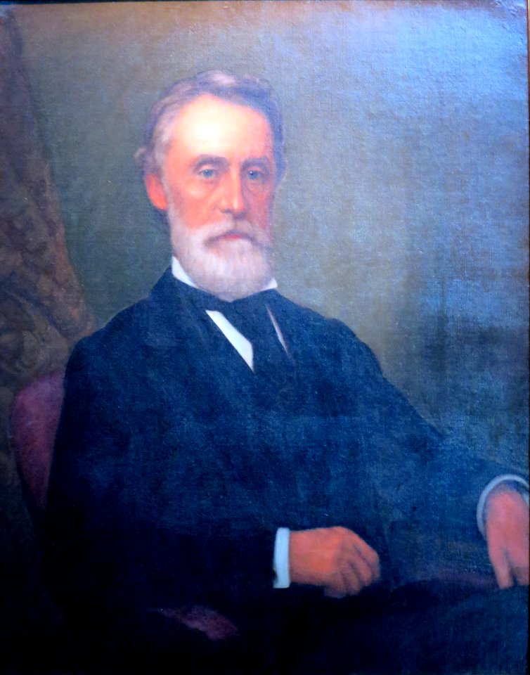 Portrait of Charles Reed Bishop painted by William Cogswell, Bishop Museum