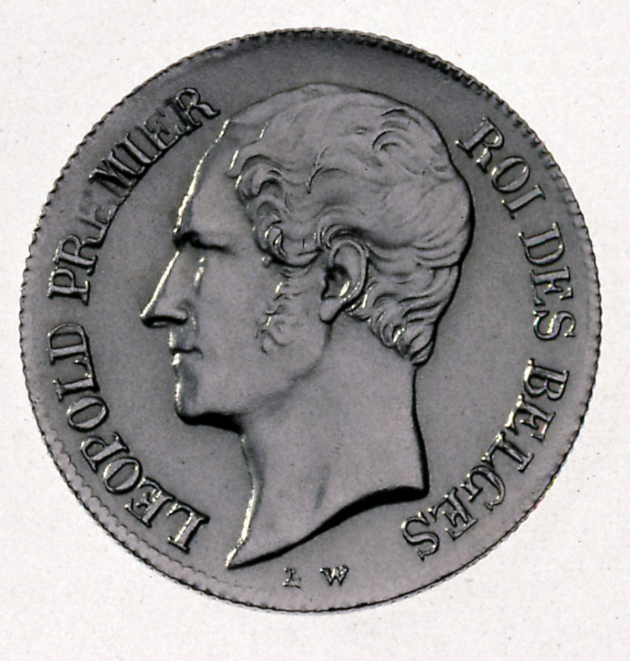 Coin BE 20c Leopold I obv 17
