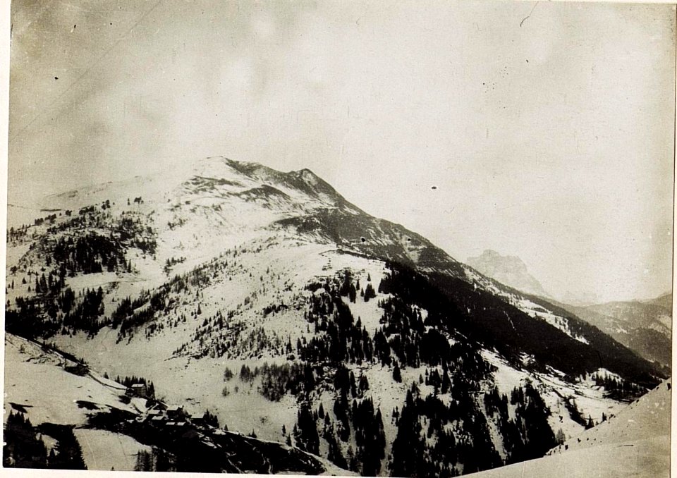 Col di Lana vor der Sprengung, 5.Dezember 1915. (BildID 15582723)
