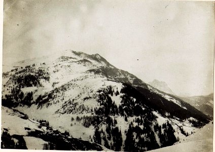 Col di Lana vor der Sprengung, 5.Dezember 1915. (BildID 15582723)