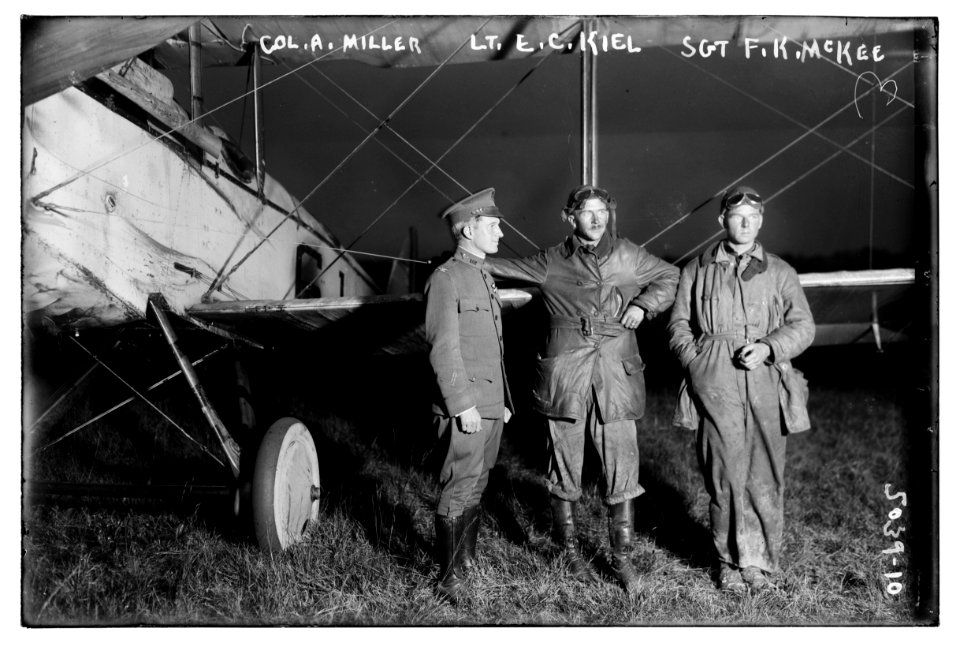 Col. A. Miller, Lt. E.C. Kiel, Sgt. F.K. McKee LCCN2014709662