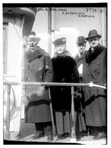 Col. & Mrs. House; G. Auchincloss; D.F. Malone LCCN2014701120