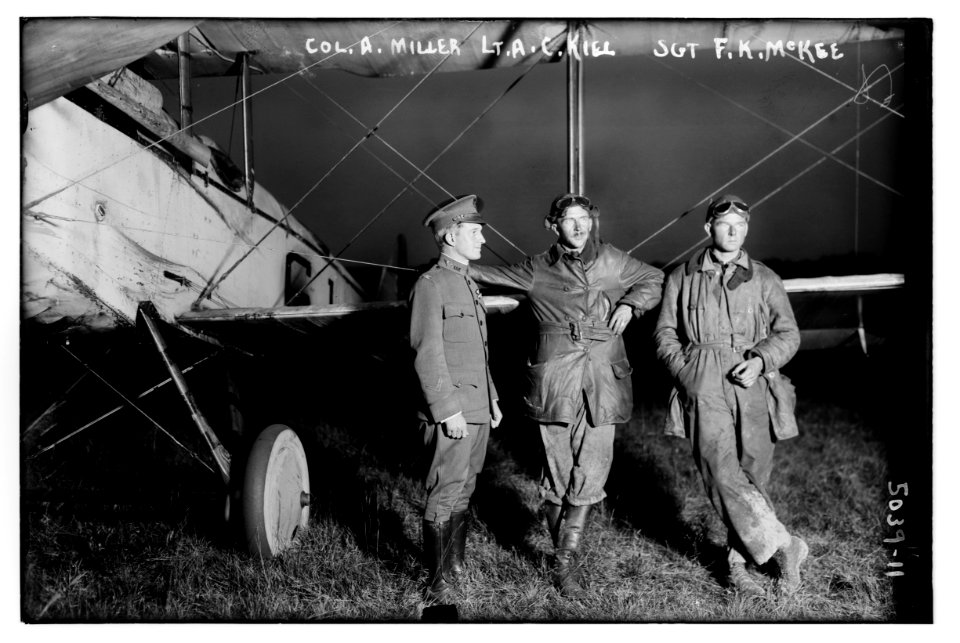 Col. A. Miller, Lt. E.C. Kiel, Sgt. F.K. McKee LCCN2014709663