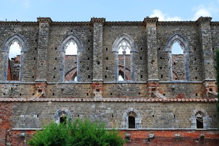 Abandoned abbey templar photo