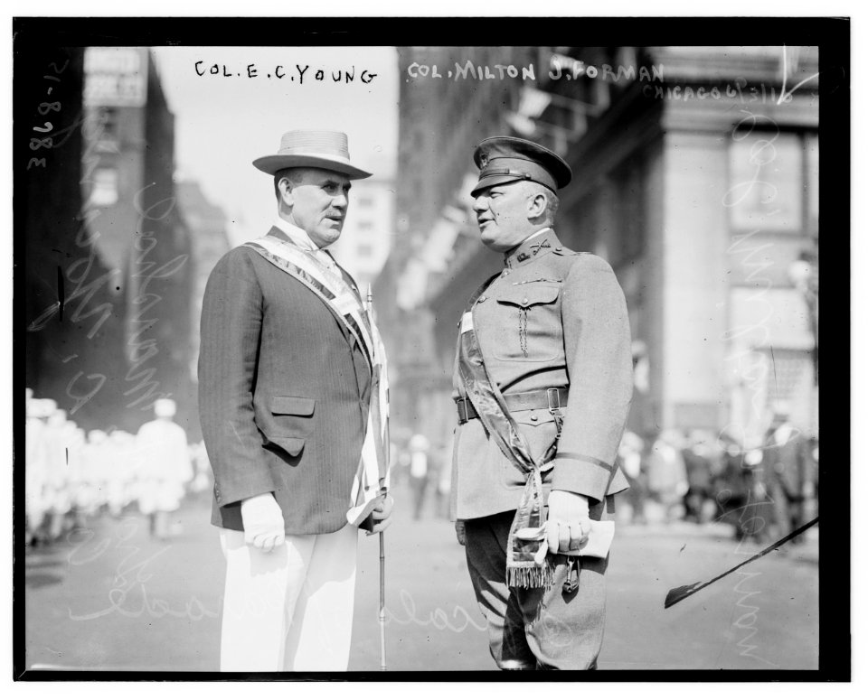 Col. E.C. Young, Col. Milton J. Forman, Chicago LCCN2014701778