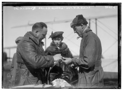 Col. G.C. Brandt, Mrs. J.D. Kendall, Sgt. W.H. Nevitt LCCN2014709702