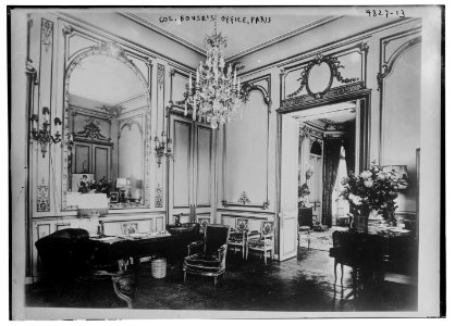 Col. House's Office, Paris LCCN2014708392