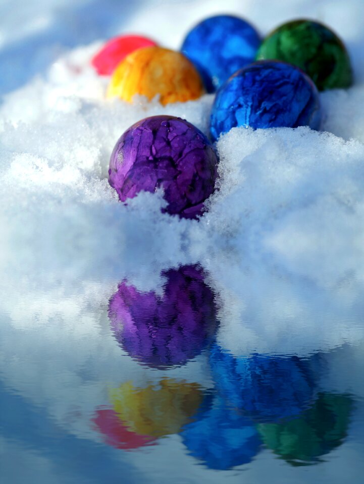 Happy easter egg color