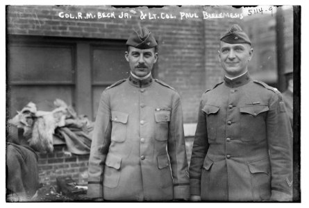 Col. R.M. Beck Jr., Lt. Col. Paul Blelemesis LCCN2014710119