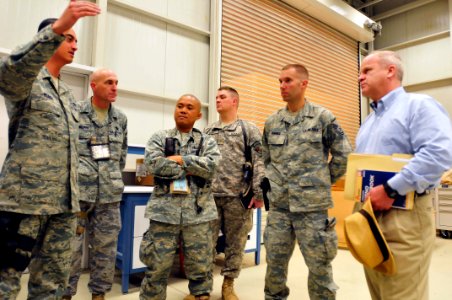 Col. Thomas x. Hammes (Ret.) visits the Air Corps base in Kabul (4539899043)